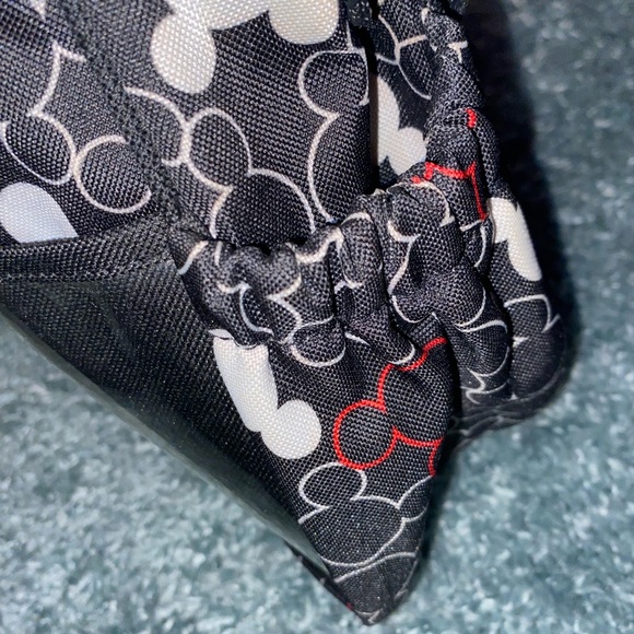 Disney Mickey Mouse Black and Red diaper Bag - Picture 7 of 9